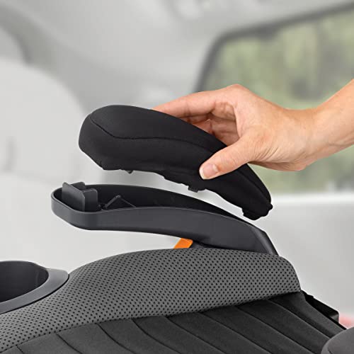 Chicco GoFit Plus Backless Booster Car Seat with Quick-Release Latch, Travel Booster Seat for Car, Portable Car Booster Seat for Children 40-110 lbs. | Stream/Blue