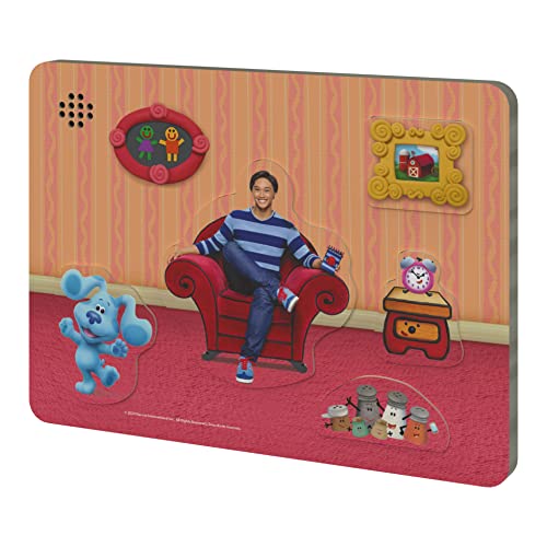 Blue's Clues Chunky Wood Sound Puzzle, for Families and Kids Ages 3 and up