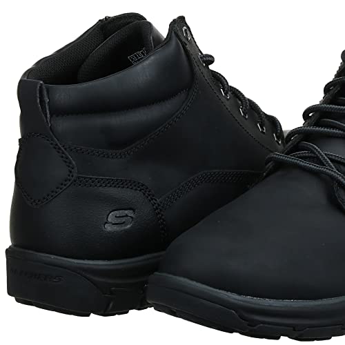 Skechers Men's Segment-Garnet Hiking Boot, Black, 13 Medium US
