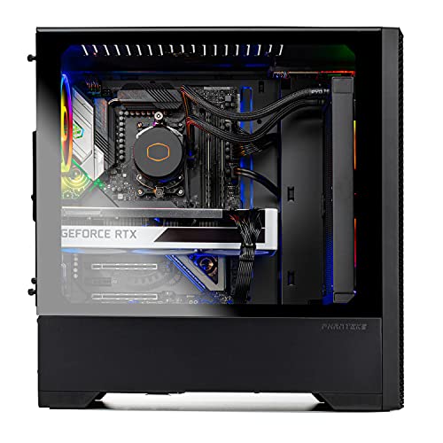 Skytech Blaze 3.0 Gaming PC Desktop - AMD Ryzen 7 5800X 8-core 3.8GHz, RTX 3070 8GB GDDR6, 16GB DDR4 3200MHz, 1TB Gen4 NVMe SSD, 240mm AIO, 750W Gold PSU, Windows 11 Home 64-bit, AC WiFi, Black