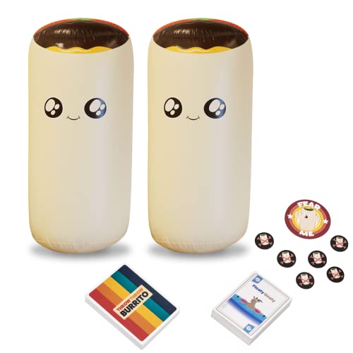 Throw Throw Burrito by Exploding Kittens: Extreme Outdoor Edition - A Dodgeball Card Game - Family-Friendly Party Card Games for Adults, Teens and Kids