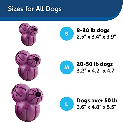 PetSafe Busy Buddy Barnacle - Dog Chew Toy - Treat Dispensing Dog Toys Small