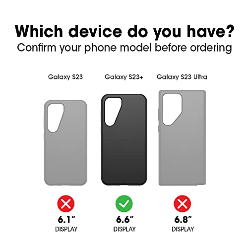 OtterBox ALPHA FLEX ANTIMICROBIAL Screen Protector for Galaxy S23+