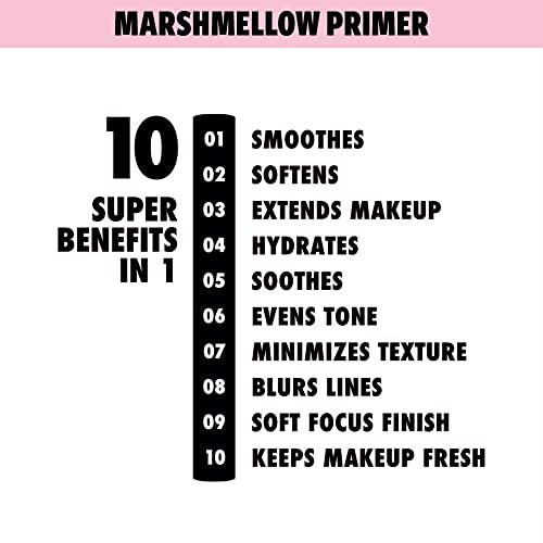 NYX PROFESSIONAL MAKEUP Marshmellow Smoothing Primer + Makeup Setting Spray, Matte Finish (2-Pack Bundle)