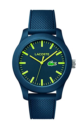 Lacoste Men's 2010792 Lacoste.12.12 Blue Resin Watch
