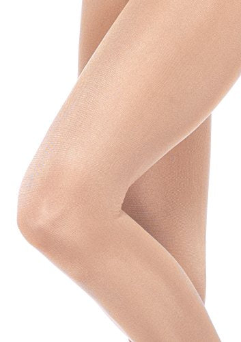 Leg Avenue Women's Spandex Sheer Support Pantyhose, Nude, One Size