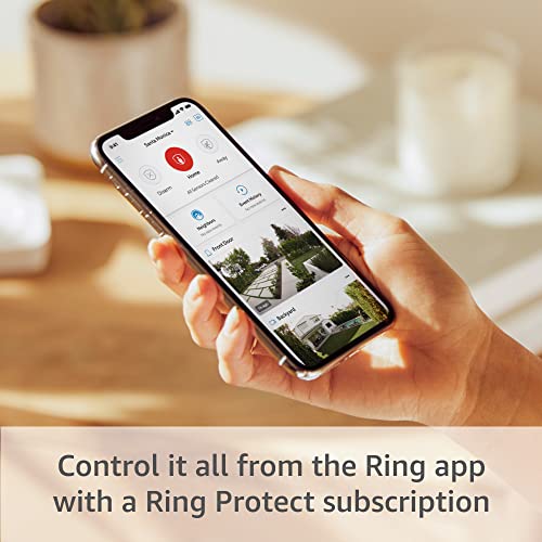 Ring Alarm 8-piece kit (2nd Gen) – home security system with optional 24/7 professional monitoring – Works with Alexa