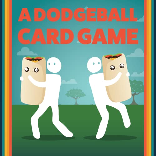 Throw Throw Burrito by Exploding Kittens: Extreme Outdoor Edition - A Dodgeball Card Game - Family-Friendly Party Card Games for Adults, Teens and Kids