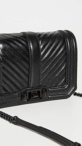Rebecca Minkoff Chevron Love Quilted Crossbody Bag for Women – Versatile Women’s Crossbody Purse, Quality Leather Handbag for Women, Quilted Shoulder Bag, Chain Purse