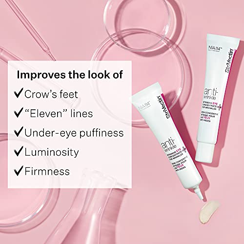 StriVectin Anti-Wrinkle Intensive Eye Cream Concentrate for Wrinkles PLUS, Targets Crow's Feet, Firmness, Puffiness and Dark Circles, 1 Fl oz