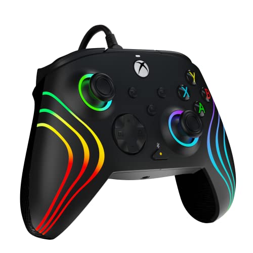 PDP Afterglow Wave LED Controller for Xbox Series X|S, Xbox One, Windows 10/11