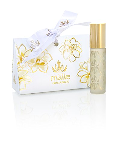 Malie Organics' Pikake Perfume Oil Roll On with Organic Hawaiian fragrances, 1 Pack