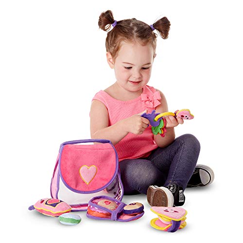Melissa and Doug Pretty Purse Fill and Spill Soft Play Set Toddler Toy