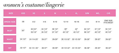 Leg Avenue Women's Costume, Black, Large