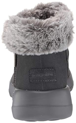 Skechers womens Bootie Ankle Boot, Charcoal, 8 US