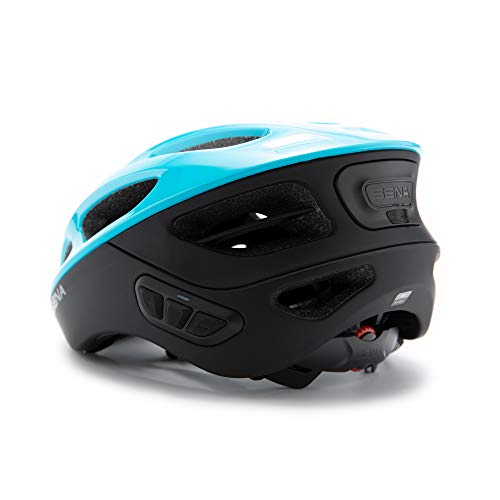 Sena R1 Smart Communications Helmet (Ice Blue, Large)