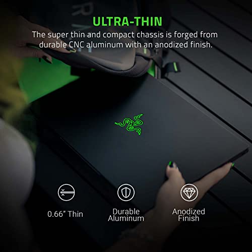 Razer Blade 14 Gaming Laptop: AMD Ryzen 9 6900HX CPU - NVIDIA GeForce RTX 3070 Ti - 14' QHD 165Hz - 16GB DDR5 RAM - 1TB PCIe SSD - Windows 11 - Ultra-Thin - CNC Aluminum - Chroma RGB