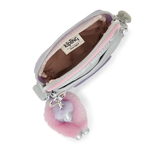 Kipling Women's Tally Minibag, Lightweight Crossbody Mini, Nylon Phone Bag, Candy Metal Fun