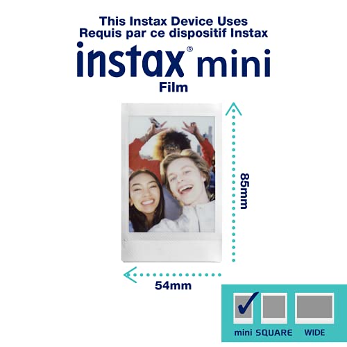 Fujifilm Instax Mini 11 Instant Camera - Sky Blue 4.8' x 4.2' x 2.6'