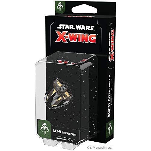 Star Wars X-Wing 2nd Edition Miniatures Game M3-A Interceptor EXPANSION PACK | Strategy Game for Adults and Teens | Ages 14+ | 2 Players | Average Playtime 45 Minutes | Made by Atomic Mass Games