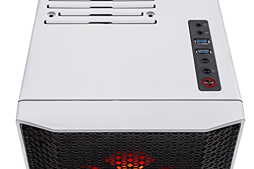 SkyTech Blaze 3.0 Gaming Computer PC Desktop - Intel i3-10100F, GTX 1650, 500GB SSD, 8GB DDR4 3000, RGB Fans, AC WiFi, Windows 10 Home 64-bit, White