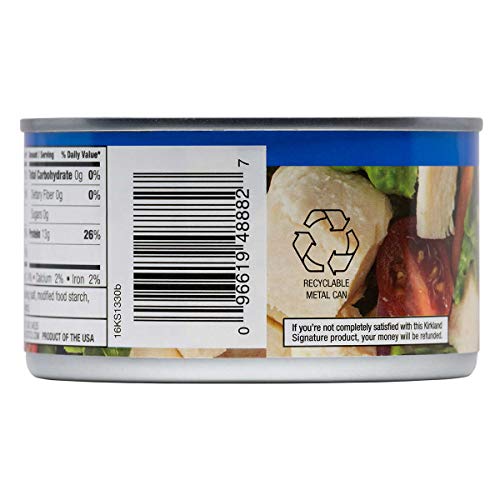 Kirkland Signature Chicken Breast, 12.5 oz - 6 count (Pack of 2) | total 12 count