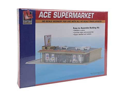 Life-Like Trains HO Scale Building Kits - Ace Super Market