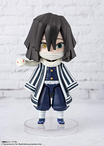TAMASHII NATIONS Iguro Obanai Demon Slayer, Bandai Spirits Figuarts Mini