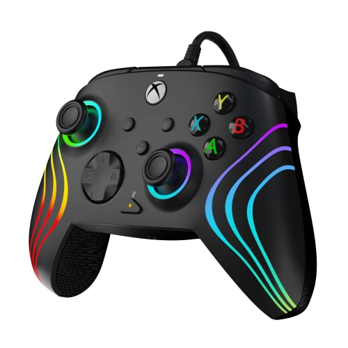 PDP Afterglow Wave LED Controller for Xbox Series X|S, Xbox One, Windows 10/11