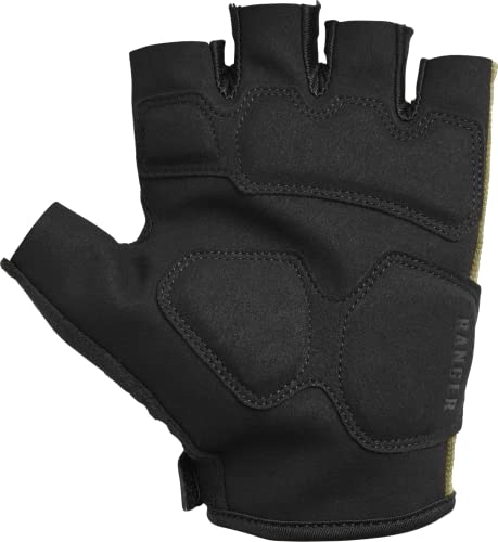 Fox Racing Ranger Gel Short Finger Mountain Bike Glove, Bark, Small