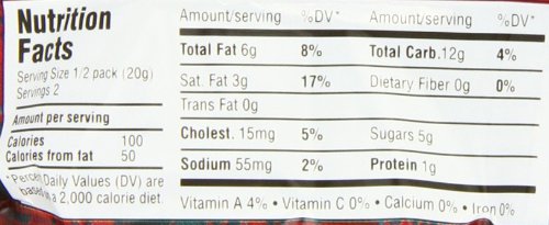 Walker's Shortbread Chocolate Chip Cookies, Pure Butter Shortbread Cookies, 1.4 Oz Snack Packs (Pack of 20)