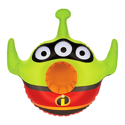 SwimWays Disney Pixar Inflatable Floating Pool Drink Holders, Toy Story Alien Mash-Up (6 Pack)