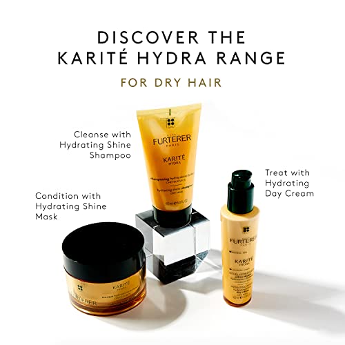 Rene Furterer KARITE HYDRA Hydrating Shine Shampoo, Dry Hair, Moisturizing, Shea Oil, 5 oz.