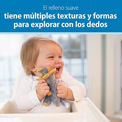 Dr. Brown's Baby Lovey Pacifier Holder and Teether Clip, Lion with White HappyPaci, 100% Silicone, 0-6m