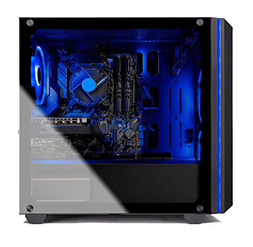 Skytech Chronos Mini Gaming PC Desktop – Intel Core-i5 10400F 2.9GHz, GTX 1660 Ti, 500GB SSD, 16G DDR4 3000, AC Wi-Fi, Windows 10 Home 64-bit