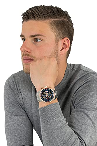 Invicta Men's 17203 AVIATOR Analog Display Japanese Quartz Silver Watch