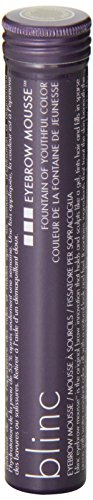 Blinc Eyebrow Mousse, Extreme Hold Tinted Eyebrow Gel with Peptides and Vitamins A and E, Natural Finish, Long-Wearing, Waterproof, Vegan, Gluten-Free and Cruelty-Free, Dark Blonde, 4.7mL/ 0.16 Fl. Oz