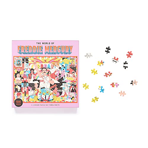 Laurence King The World of Freddie Mercury 1000 Piece Puzzle