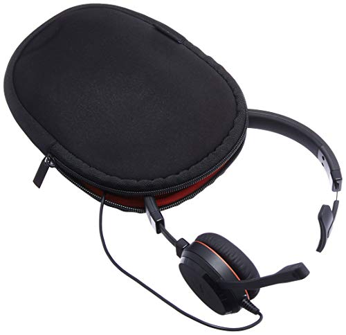 Jabra Evolve 30 II Wired Headset, Mono, UC-Optimized – Telephone Headset with Superior Sound for Calls and Music – 3.5mm Jack/USB Connection – Pro Headset with All-Day Comfort