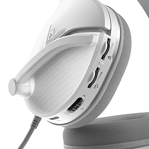 Turtle Beach Recon 200 Gen 2 Powered Gaming Headset for Xbox Series X, Xbox Series S, and Xbox One, PlayStation 5, PS4, Nintendo Switch, Mobile, and PC with 3.5mm connection - White