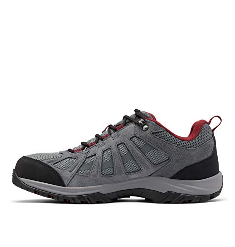 Columbia Mens Redmond Iii Waterproof Hiking Shoe, Titanium Grey Steel/Black, 9.5 US