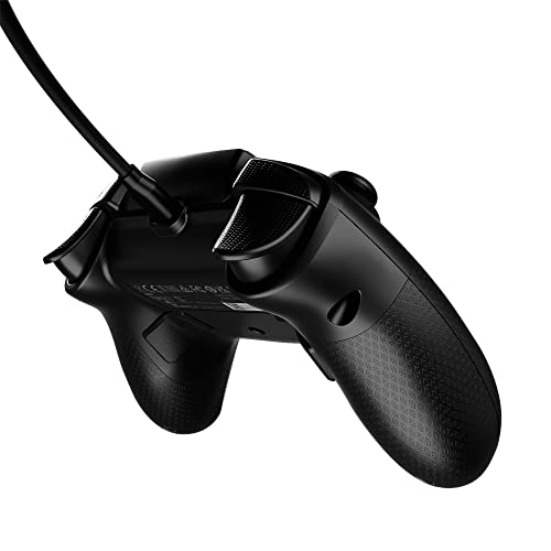 Turtle Beach REACT-R Controller Wired Game Controller – Licensed for Xbox Series X|S, Xbox One and Windows – Audio Controls, Mappable Buttons, Textured Grips - Black