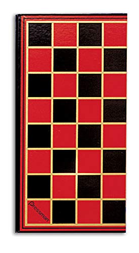 Pressman Checkers -- Classic Game With Folding Board and Interlocking Checkers ,5'