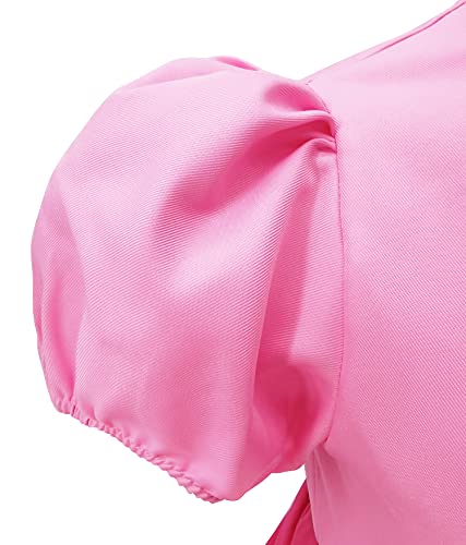 Super Brothers Princess Peach Costume For Women Halloween Cosplay Dress Womens-Medium