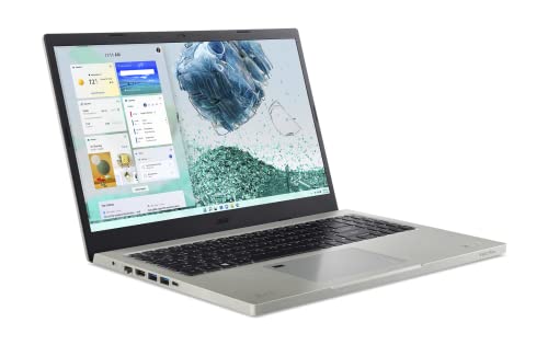 Acer Aspire Vero AV15-52-712Q Intel Evo Green PC | 15.6' FHD IPS 100% sRGB Display | 12th Gen Intel Core i7-1255U | Intel Iris Xe Graphics | 16GB DDR4 | 1TB Gen 4 SSD | Wi-Fi 6E | PCR Materials