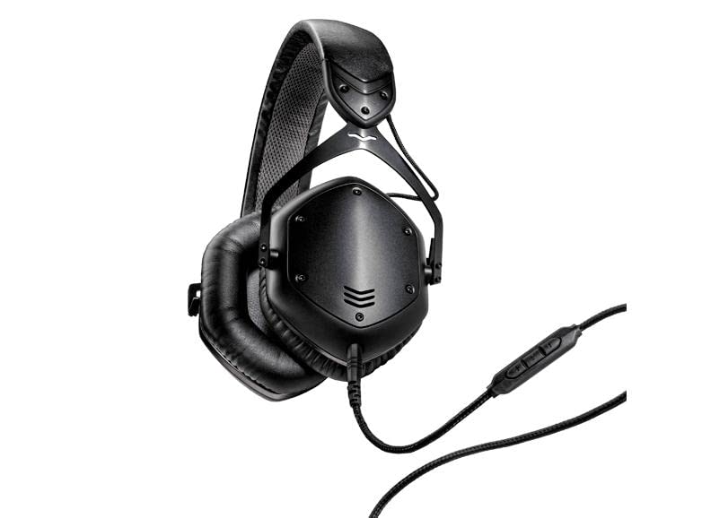 V-MODA Crossfade LP2 Vocal Limited Edition Over-Ear Noise-Isolating Metal Headphone - Matte Black