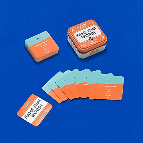 After Dinner Amusements: Name That Word!: 50 Prompts for Family Fun (Family Friendly Card Game, Portable Camping and Holiday Games)