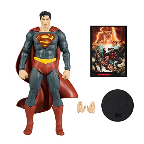 McFarlane Toys DC Direct - Page Punchers - 7' Figure with Comic - Black Adam Wave 1 - Superman