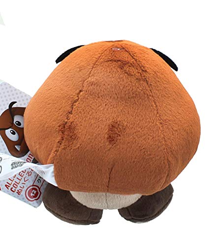 Little Buddy Super Mario All Star Collection 1427 Goomba Stuffed Plush, 5', Multi-colored