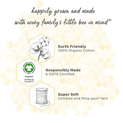 Burt's Bees Baby - Burp Cloths, 5-Pack Extra Absorbent 100% Organic Cotton Burp Cloths (Watercolor Daylily) (LY27007-LLM-OS-H)